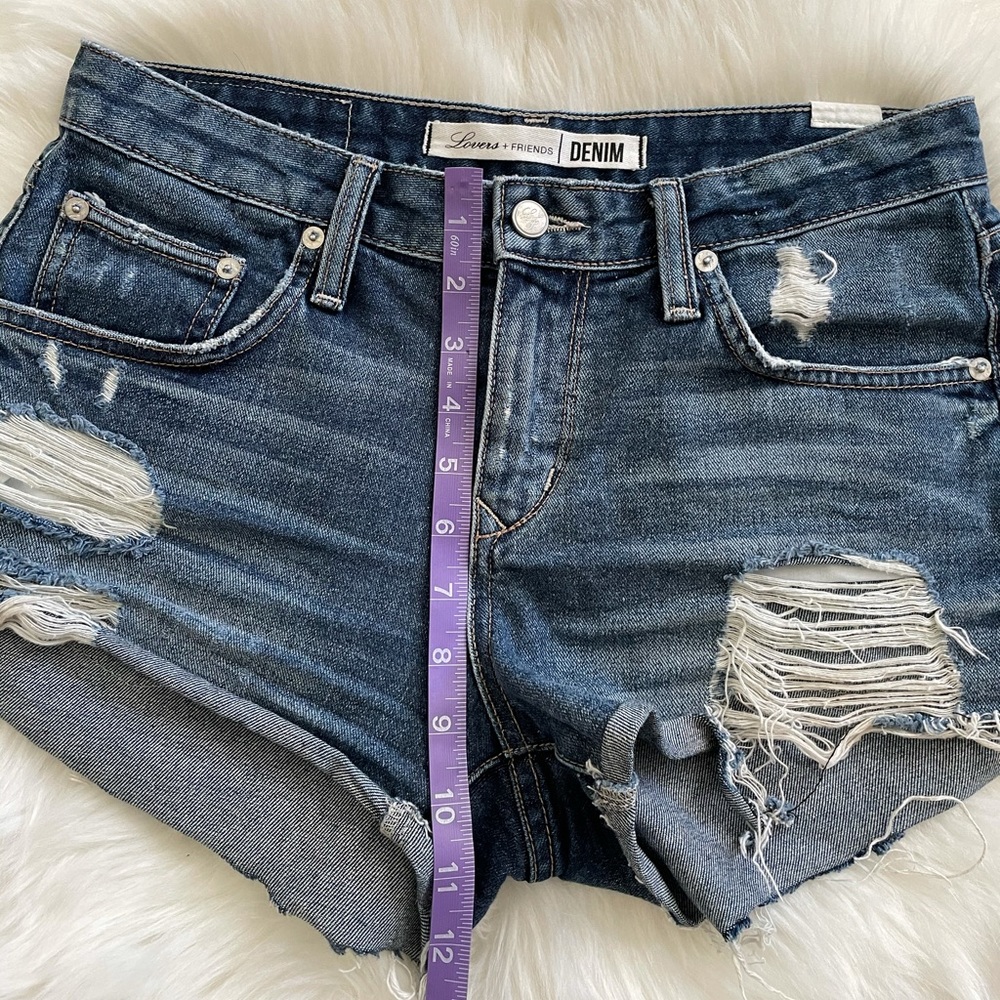 Lovers + Friends Denim Shorts - Picture 6 of 7